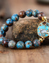 Natural Stone Beaded Bracelet