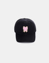 Zenana Ribbon Bow Chenille Patch Baseball Cap