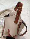 Fashion PU Leather Bucket Bag