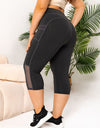 Plus Size Pocketed High Waist Active Leggings