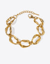 18K Gold-Plated Stainless Steel Bracelet