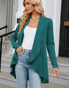 Open Front Long Sleeve Cardigan