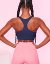 Scoop Neck Wide Strap Active Bra