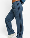 Le Lis High Waisted Side Stripes Straight Track Sweatpants