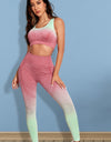 Gradient Sports Tank and Leggings Set