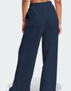 Drawstring Wide Leg Active Pants