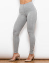 Full Size Zip Detail High Waist Leggings