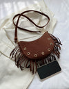 Fringe Detail Crossbody Bag