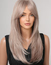 13*1" Full-Machine Wigs Synthetic Long Straight 22"