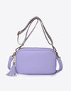 PU Leather Tassel Crossbody Bag