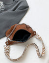 PU Leather Sling Bag