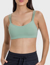 Scoop Neck Double Strap Active Cami