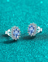 1 Carat Moissanite 925 Sterling Silver Stud Earrings