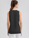 Slit Round Neck Tank