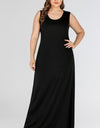 Plus Size Scoop Neck Maxi Tank Dress