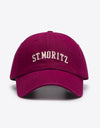 Embroidered Graphic Baseball Cap