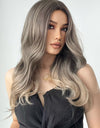 13*1" Full-Machine Wigs Synthetic Long Straight 24"