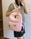 Adjustable Strap Cloth Large Backpack Bag