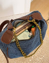 Denim Crossbody Bag