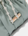 Nicole Lee USA Pearl Bow Chain Strap Purse