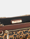 Nicole Lee USA Leopard crossbody bag