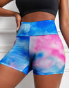 Wide Waistband High Waist Yoga Shorts