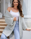 Open Front Longline Cardigan