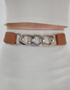 Chain Detail Elastic Belt