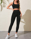 Halter Neck Top and Pants Active Set