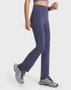 Wide Waistband Bootcut Sports Pants