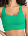 Crisscross Scoop Neck Active Tank