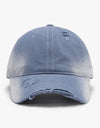 Distressed Adjustable Cotton Hat