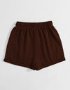 Drawstring Pocketed Elastic Waist Shorts