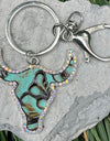 Bull Shape Key Chain