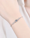 1 Carat Moissanite Heart Bracelet