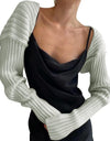 Long Sleeve Knit Bolero