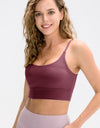 Scoop Neck Long Active Bra