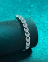 1 Carat Moissanite 925 Sterling Silver Bracelet