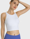 Feel Like Skin Highly Stretchy Cropped Sports Tank