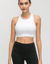 Halter Keyhole Sports Bra