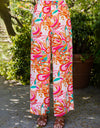 Floral Wide Leg Pants