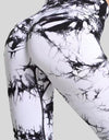 Printed High Waist Active Leggings