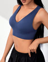 Backless Scoop Neck Active Bra