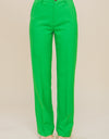 Love Tree High Waist Straight Pants