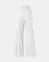 Tied Ruched Wide Leg Pants