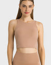 Feel Like Skin Highly Stretchy Cropped Sports Tank