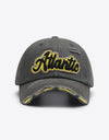 ATLANTIC Graphic Distressed Baseball Cap