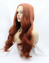 13*3" Lace Front Wigs Synthetic Long Wavy 24" 130% Density