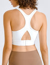 Double Take Square Neck Racerback Cropped Tank