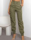 High Waist Cargo Pants